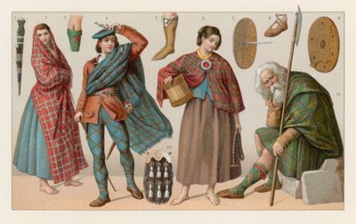 Traje de Escocia de French School