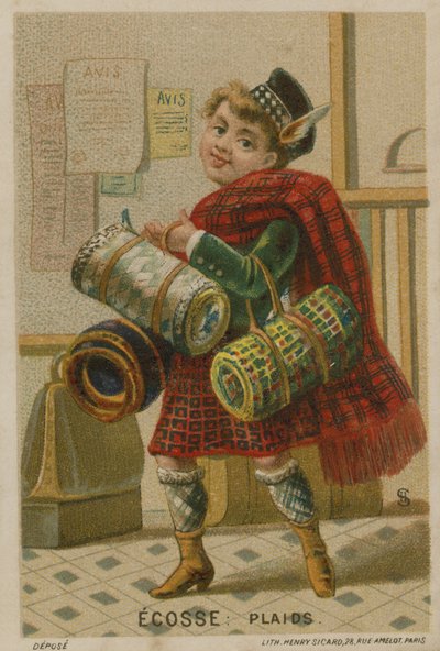 Escocia: Tartanes de French School