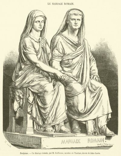 Escultura, Un Matrimonio romano de French School