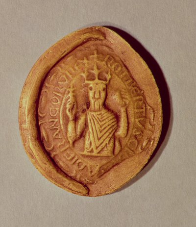 Sello de Roberto II el Piadoso, 997 d.C. de French School