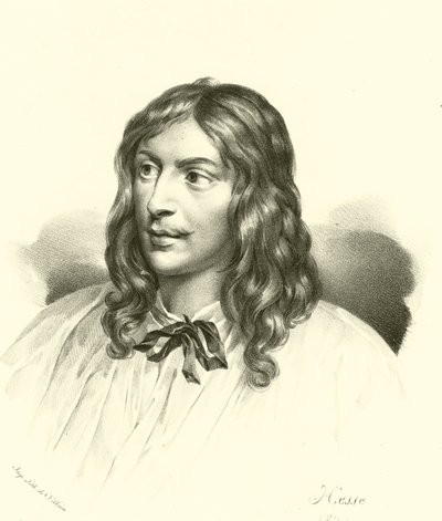 Sebastien Bourdon, retrato de French School
