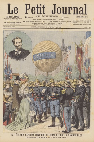 Fiesta del cuerpo de bomberos de Seine-et-Oise en Rambouillet, París de French School