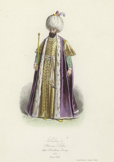 Selim II, Sultán Otomano de French School