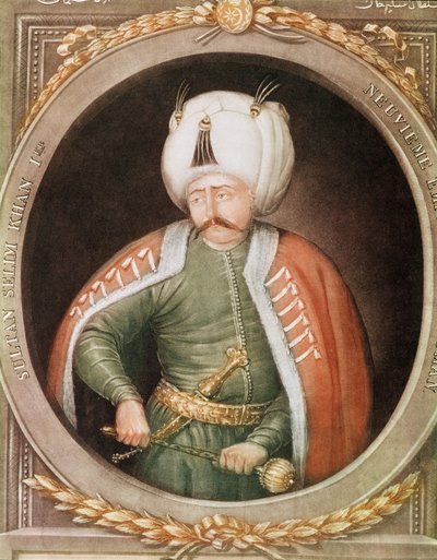 Selim I (1466-1520) llamado Yavuz el Severo, Sultán 1512-20 de French School