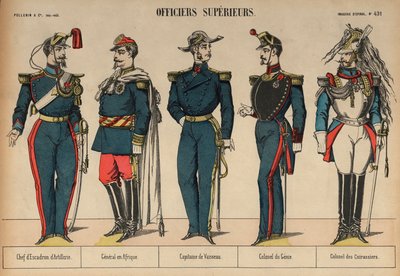 Oficiales militares superiores franceses de French School
