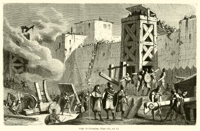 Asedio de Jerusalén de French School