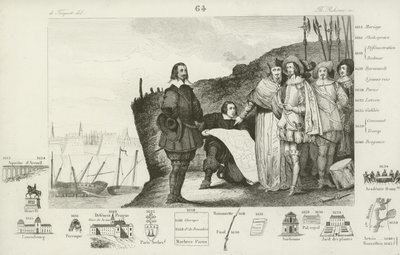 Asedio de La Rochelle, Francia, 1627-1628 de French School
