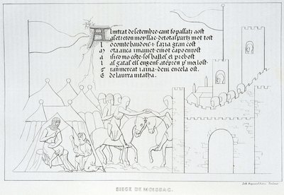Asedio de Moissac de French School