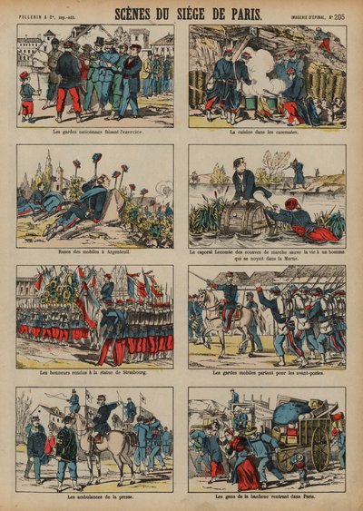 Sitio de París por los prusianos, Guerra Franco-Prusiana de French School