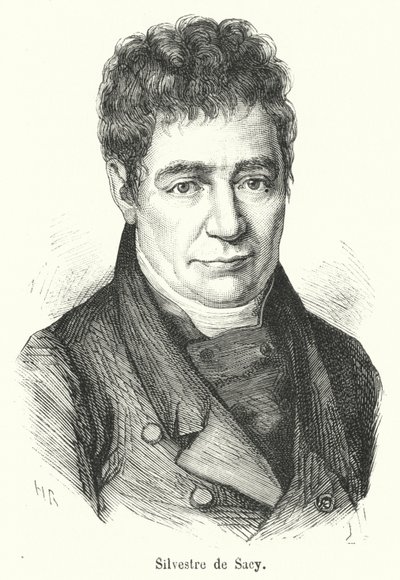Silvestre de Sacy de French School
