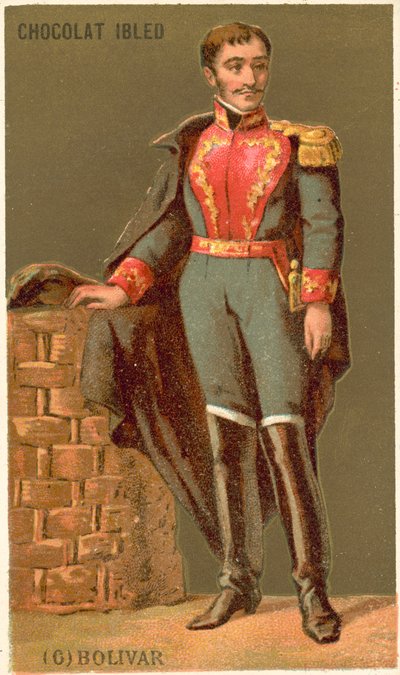 Simón Bolívar, líder militar y político venezolano de French School