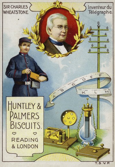 Sir Charles Wheatstone, científico e inventor inglés de French School