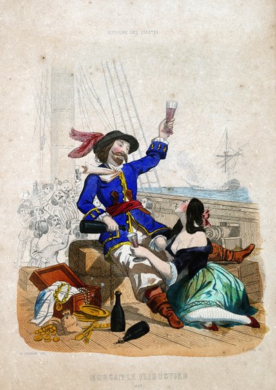 Sir Henry Morgan (1635-1688): nativo de Gales en 