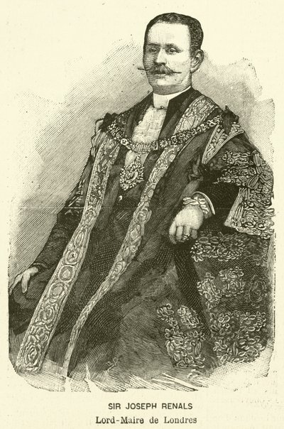 Sir Joseph Renals, alcalde de Londres de French School