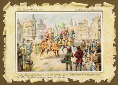 La Bella Durmiente, Trompetistas a caballo de French School