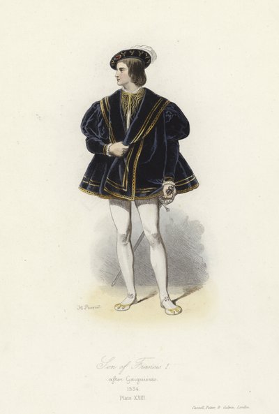Hijo de Francisco I de Francia de French School