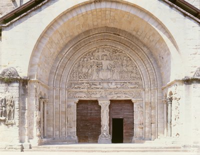 Portal sur, siglos XII-XIII de French School