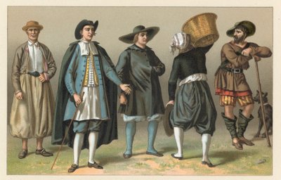 Traje de España de French School