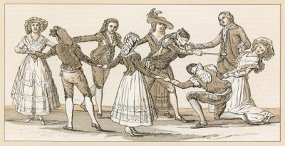 Traje de España de French School
