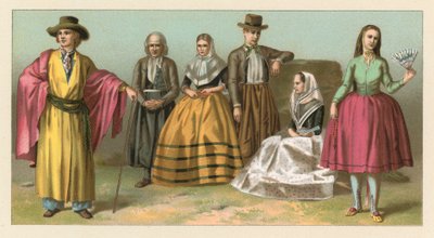 Traje de España de French School