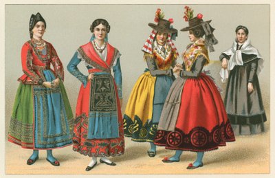 Traje de España de French School