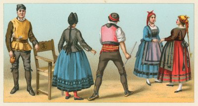 Traje de España de French School