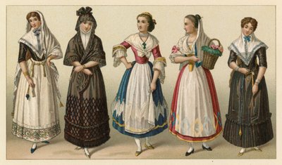 Traje de España de French School