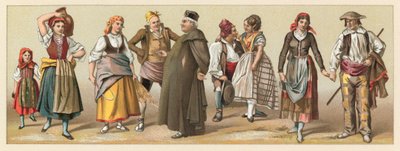 Traje de España de French School