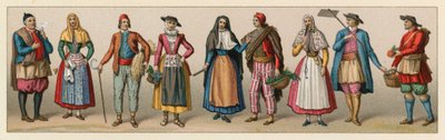 Traje de España de French School