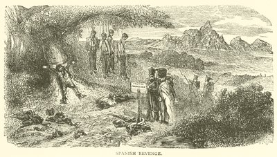 Venganza española (grabado) de French School