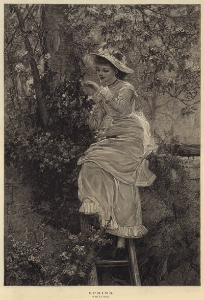 Primavera (grabado) de French School
