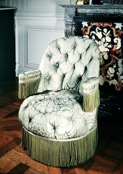 Sillón bajo, estilo Segundo Imperio de French School