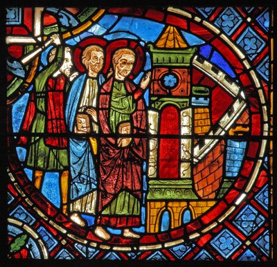 San Simón y San Judas son llevados a prisión por un guardián de French School