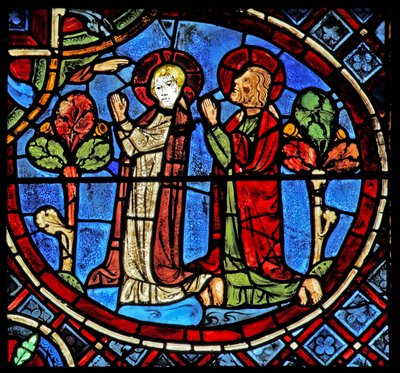 San Simón y San Judas rezan de French School