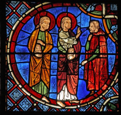 San Simón y San Judas con un diácono de French School