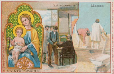 Santa María, empresarios y albañiles de French School
