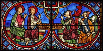 San Simón y San Judas con magos persas de French School