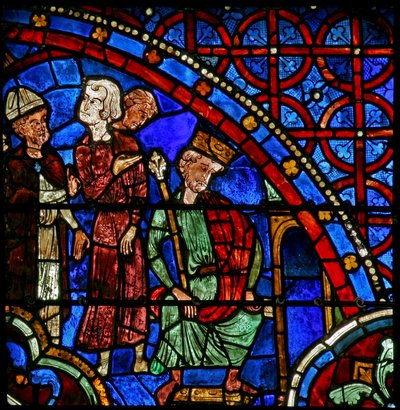 San Tomás Becket es presentado a Enrique II de French School