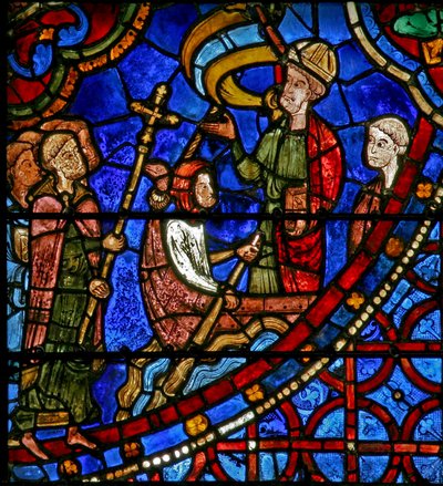 San Tomás Becket parte hacia Inglaterra de French School