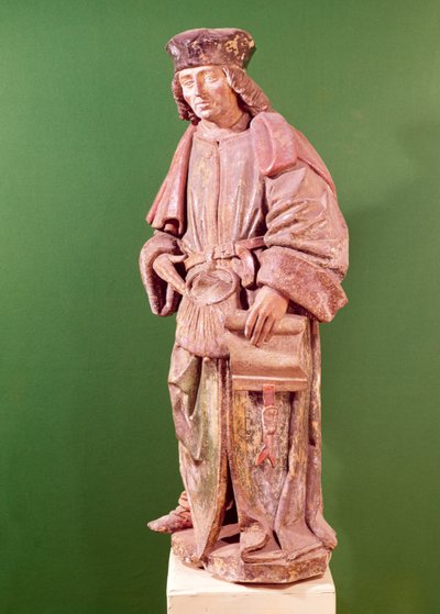 San Yves de Treguier (1253-1303), de la Iglesia de San Martín, Amiens de French School