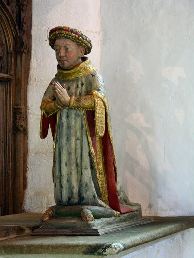Estatua de Jean V, Duque de Bretaña de French School