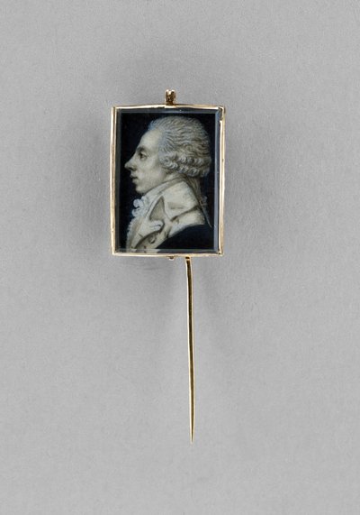 Alfiler con Retrato de un Hombre, c.1780 de French School