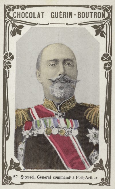 General Stoessel, comandante en Port-Arthur de French School