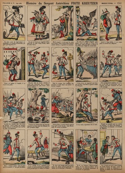 Historia del soldado austriaco Sargento Fritz Kreutzer de French School