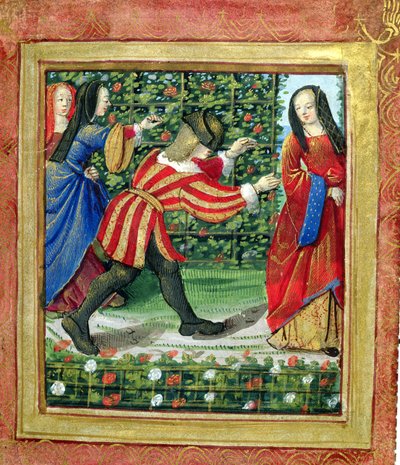 Stowe 955 f.7 Hombre y mujer jugando Blind Man