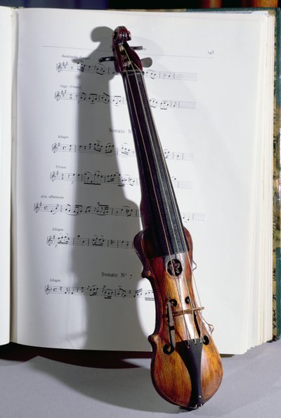 Instrumento de cuerda de un maestro de danza, siglo XIX de French School