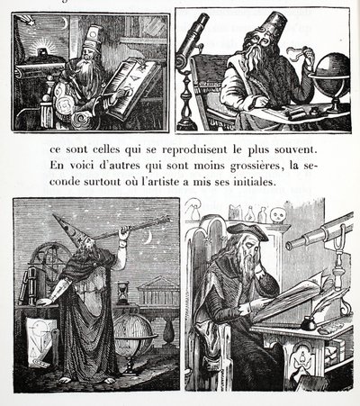 Estudiando astronomía de French School