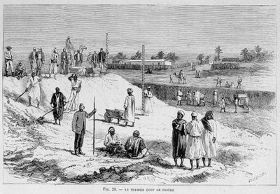 Canal de Suez: el primer pico de French School