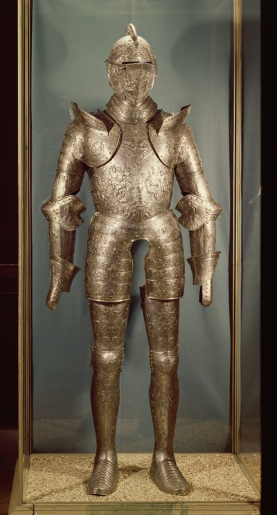 Armadura de Enrique II (1519-59) (hierro) de French School