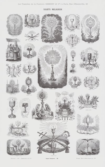 Temas Religiosos de French School